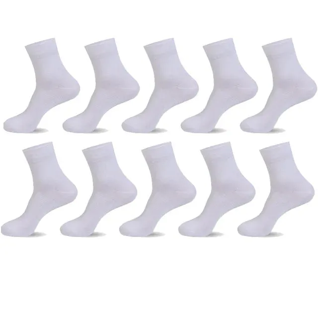 High-Quality Men’s Black Cotton Socks