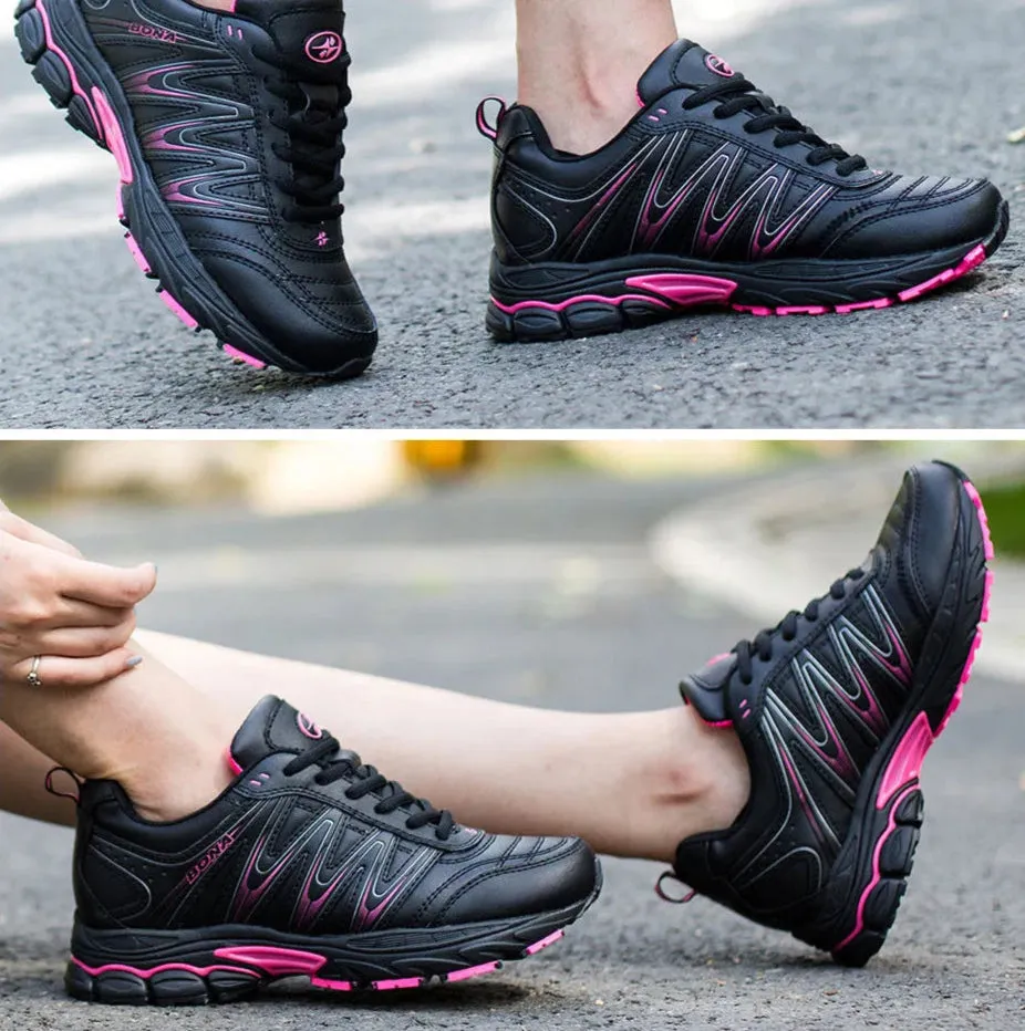 Hot Style Women's Running Shoes: Lace-Up Comfort for Your Active Life