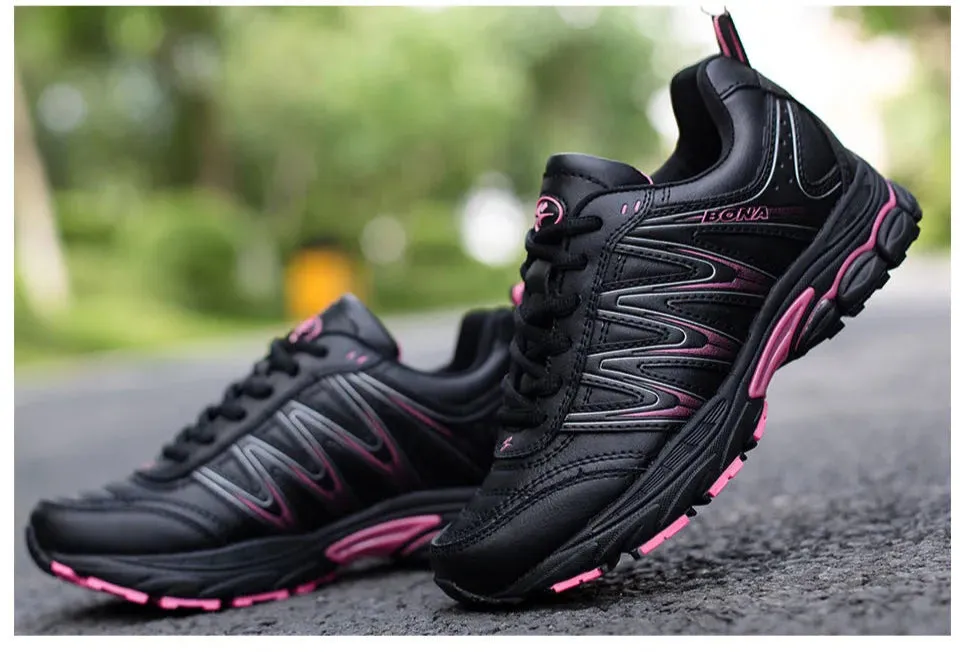 Hot Style Women's Running Shoes: Lace-Up Comfort for Your Active Life
