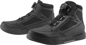 ICON Patrol 3™ Waterproof Boots - Black - Size 8.5 3403-1282