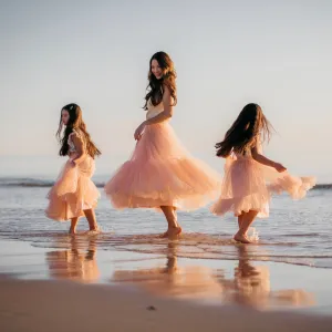 ines romantic tutu - ballet pink tulle