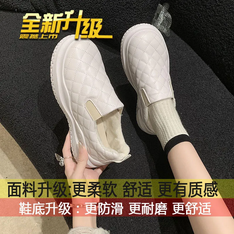 INSTOCK-Thick-soled non-slip slip-on loafers with velvet