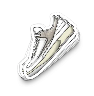 Jordan 2 Low "Python" Sneaker Sticker