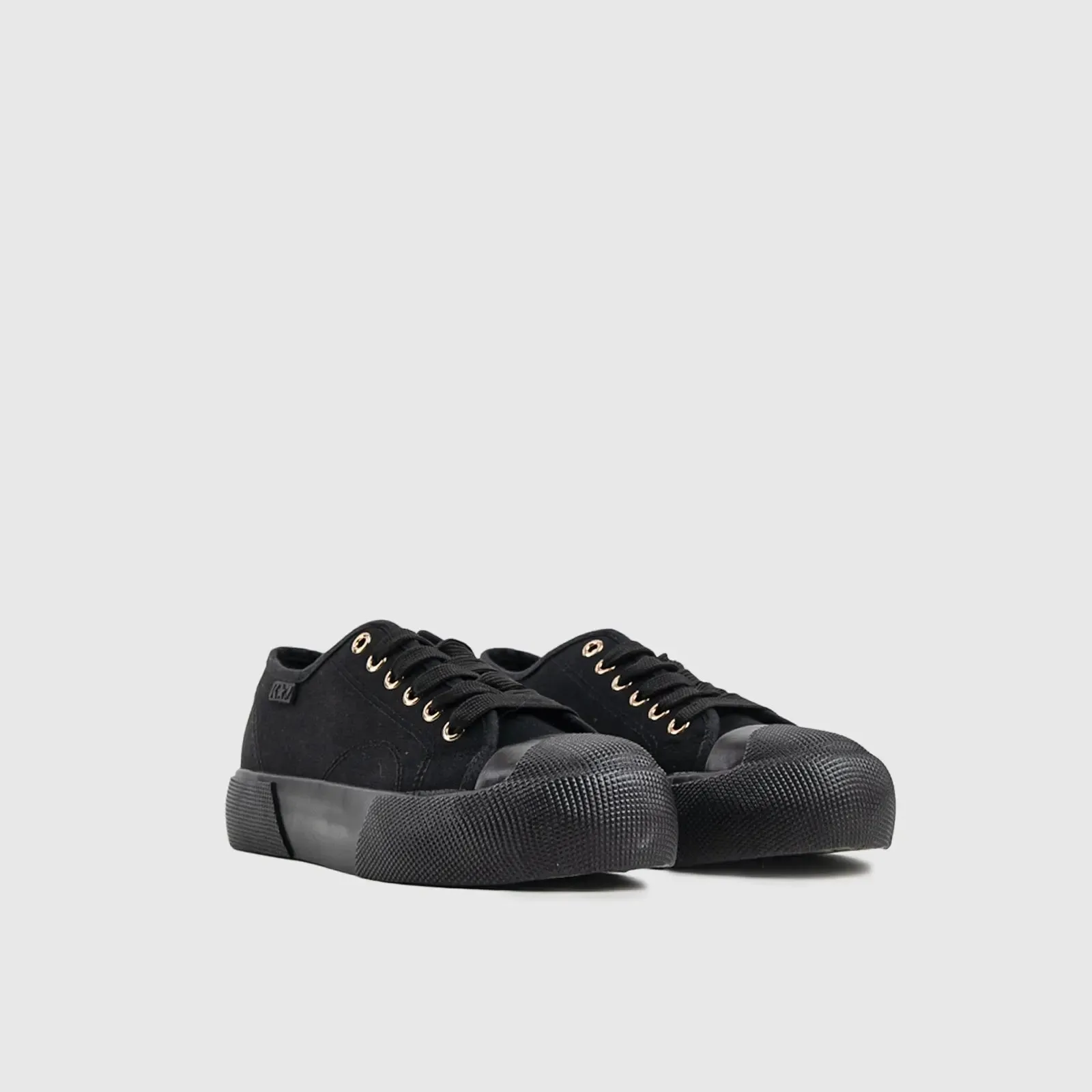 K7 Nansen Statement Sneaker Black/Rose Gold