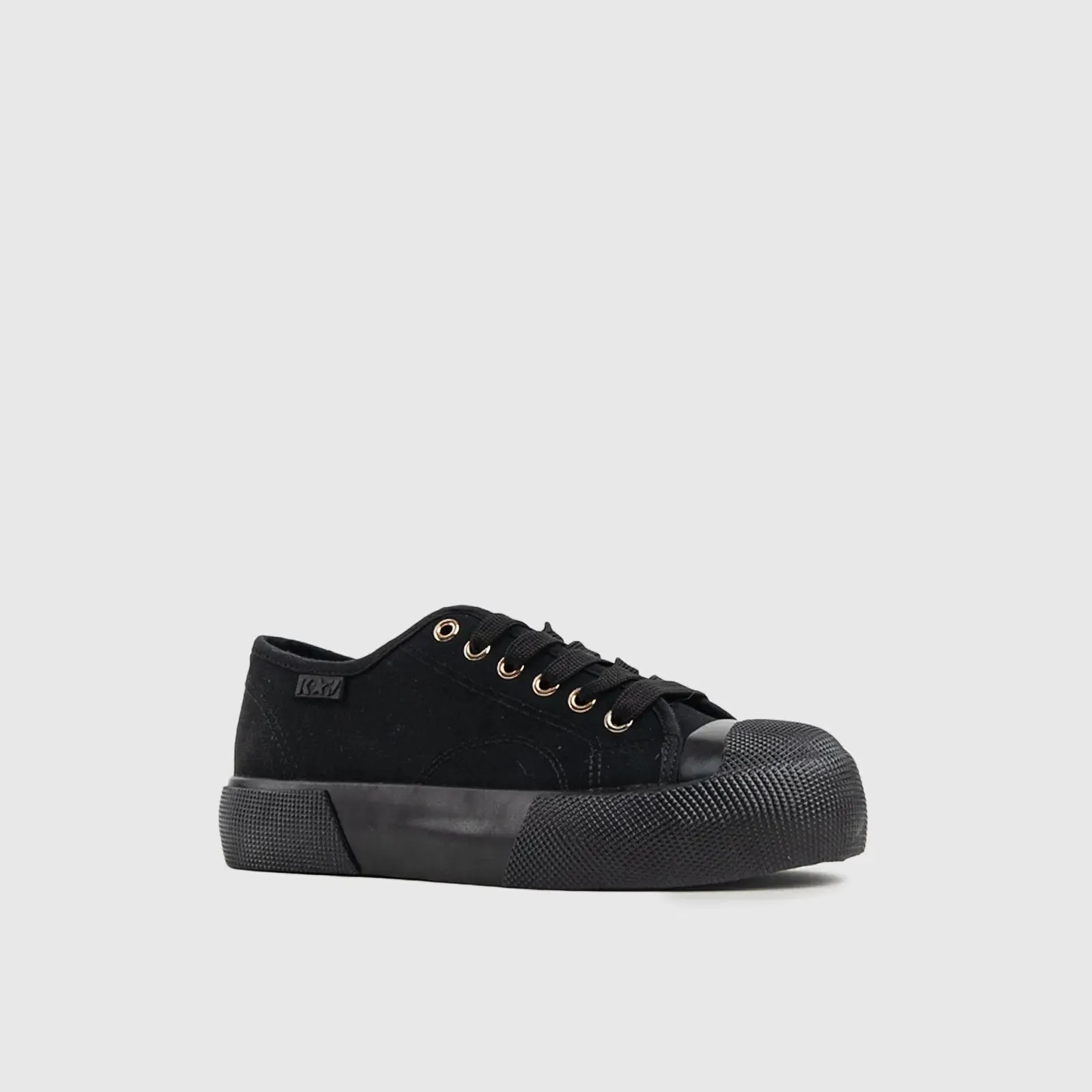 K7 Nansen Statement Sneaker Black/Rose Gold