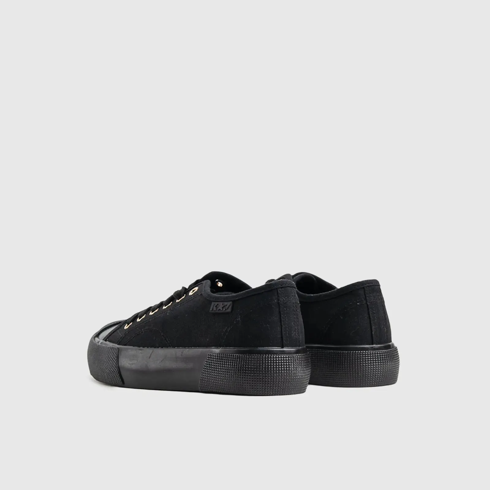 K7 Nansen Statement Sneaker Black/Rose Gold