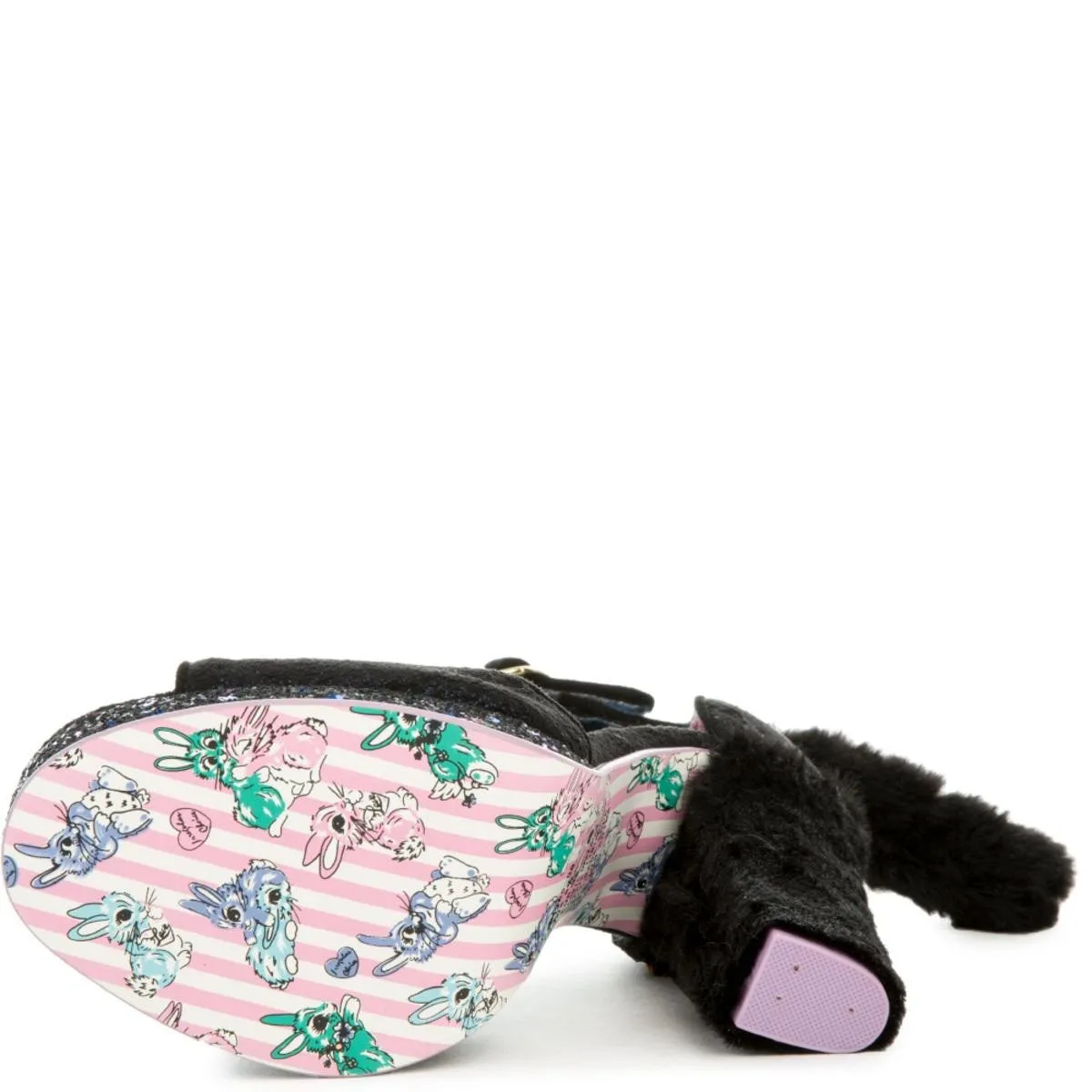 Kitty Paws Black High Heel Black