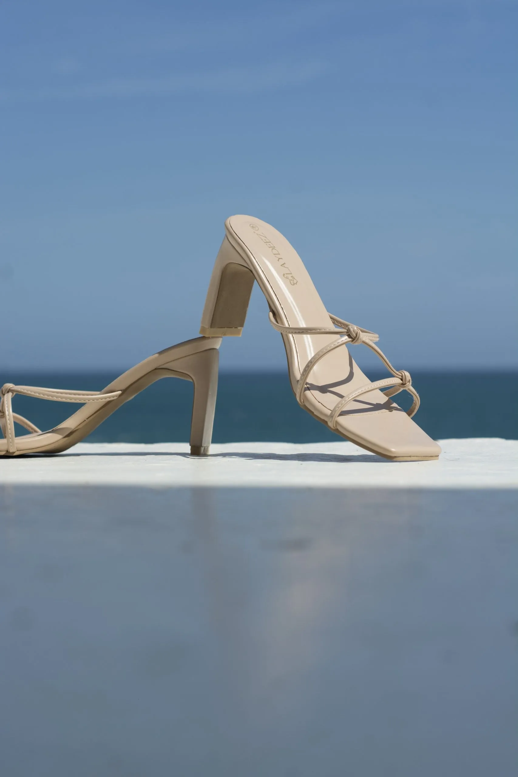 Kyoto Knotted Blade Heels