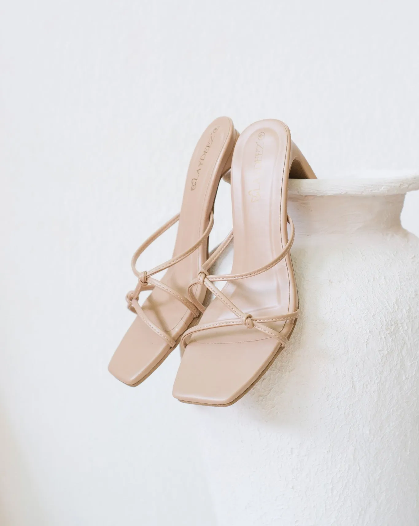 Kyoto Knotted Blade Heels