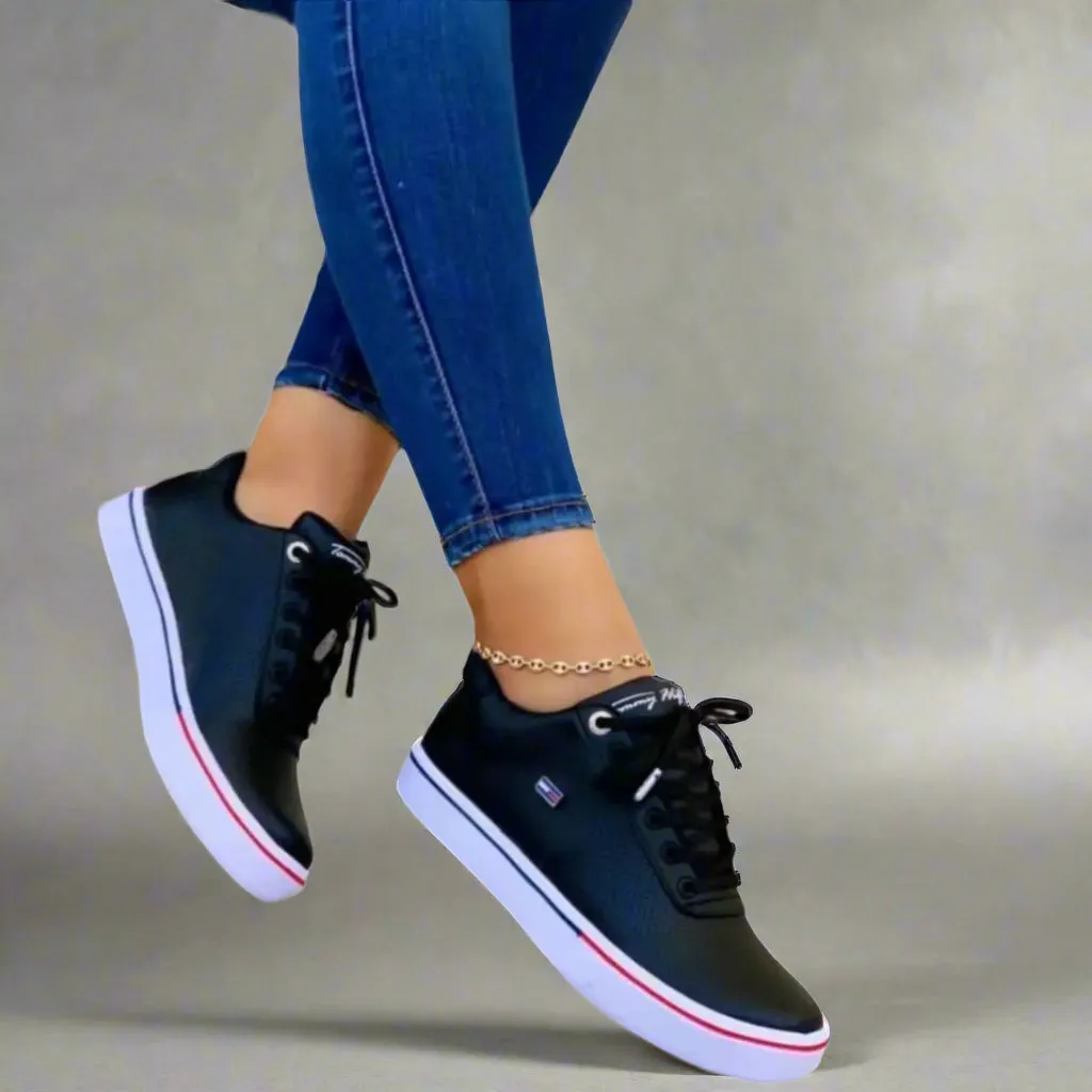 Lace Up Sneakers For Females