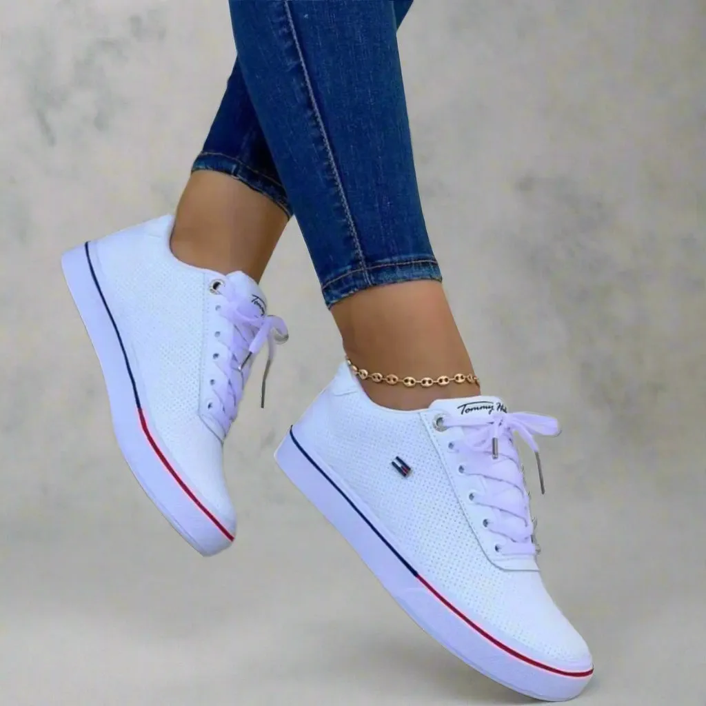 Lace Up Sneakers For Females