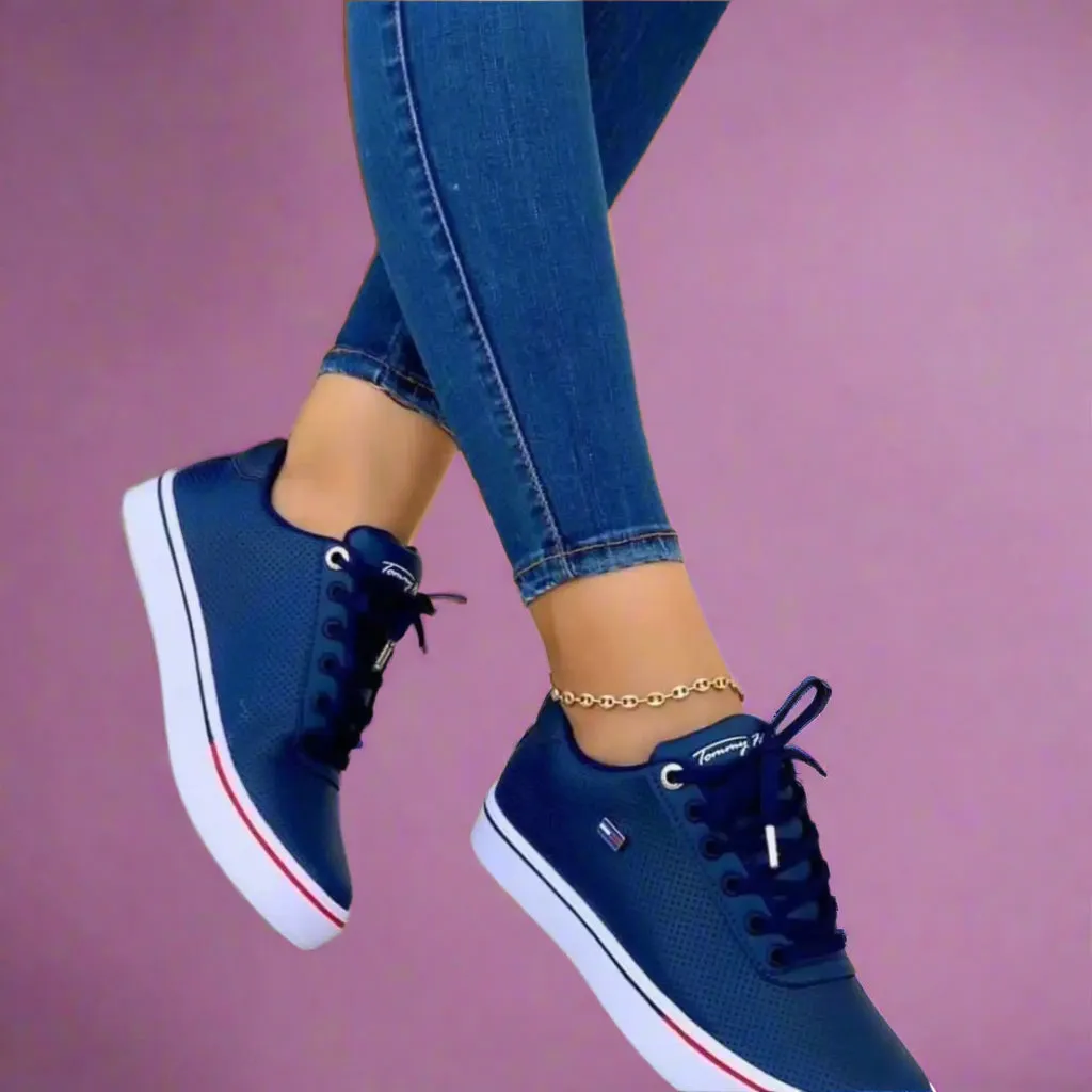 Lace Up Sneakers For Females