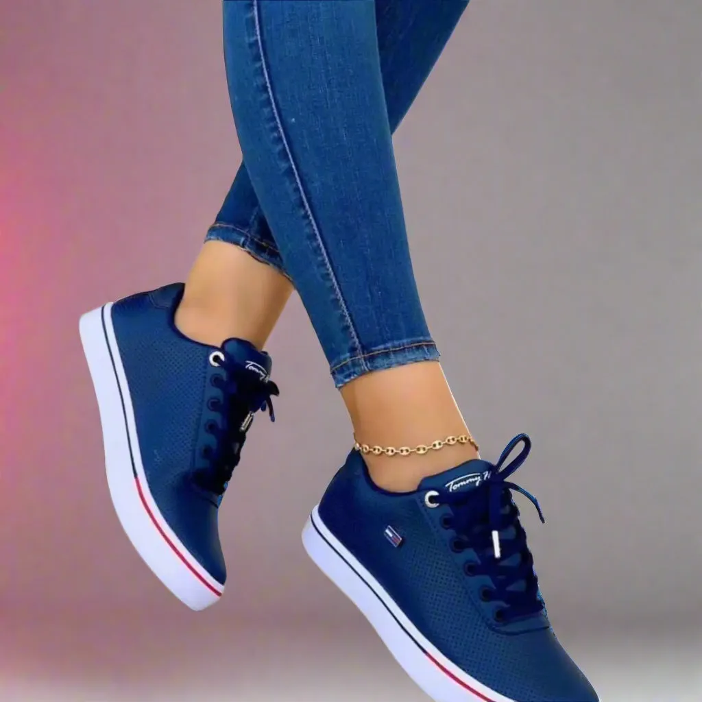 Lace Up Sneakers For Females