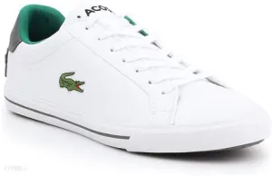 Lacoste Men's Grad Vulc TS US White Gray Sneakers