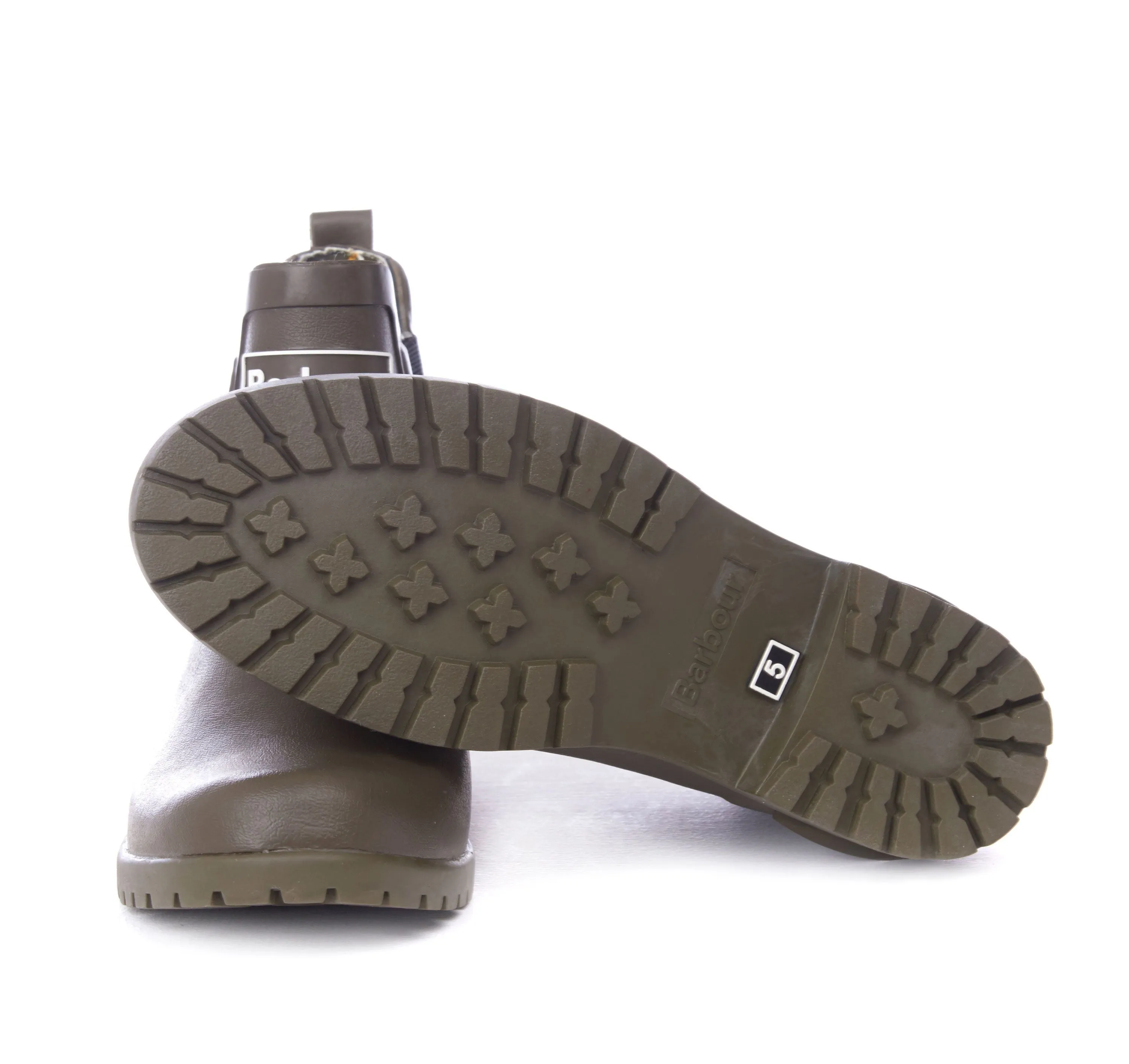 LADIES BARBOUR WILTON WELLINGTONS - OLIVE