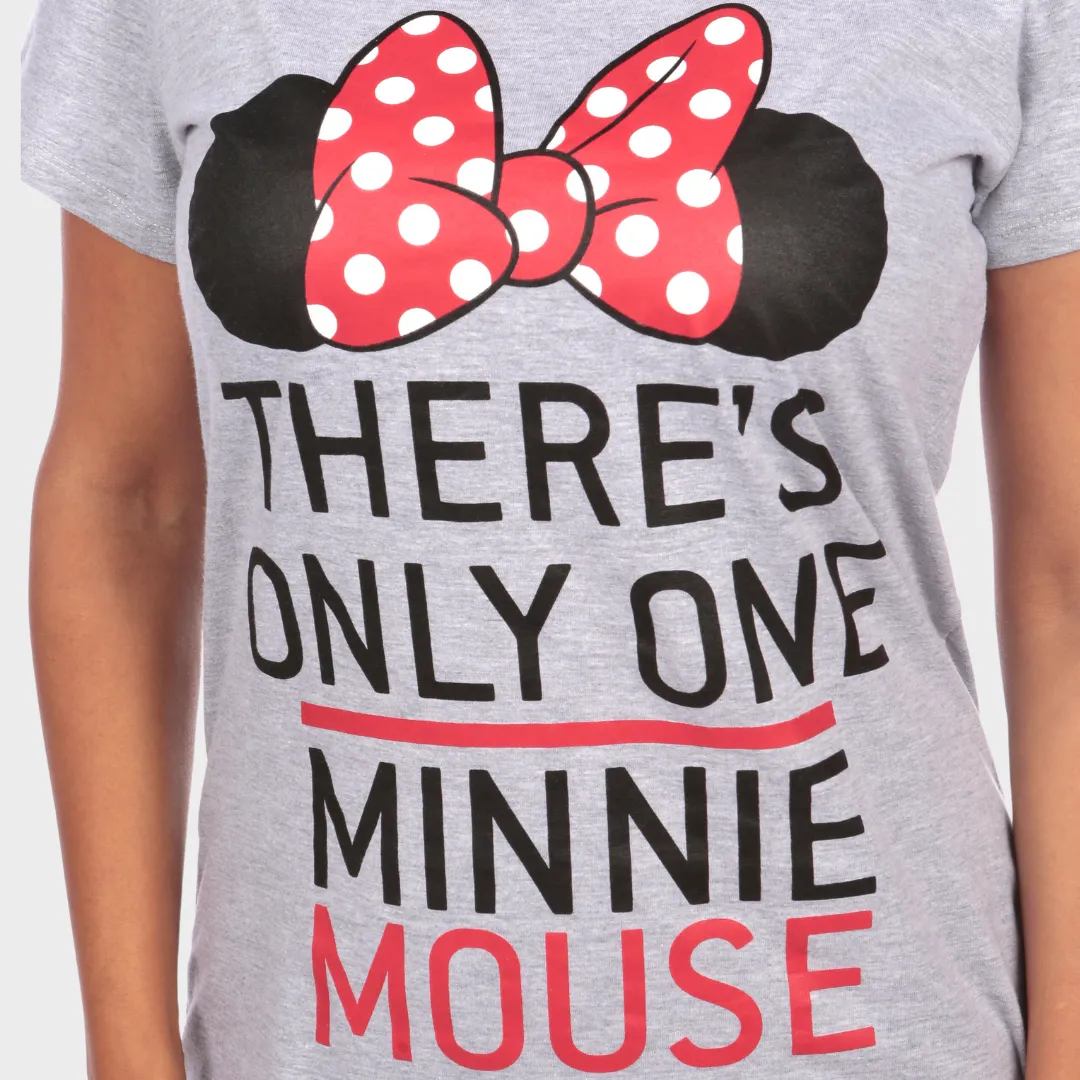 Ladies Minnie Mouse Pajamas