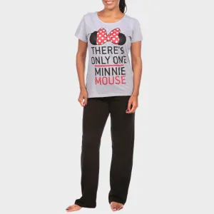 Ladies Minnie Mouse Pajamas