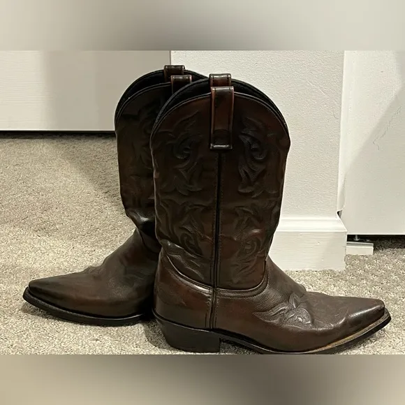 Laredo Men's Hawk Leather Cowboy Boots 6862 Size 9 D