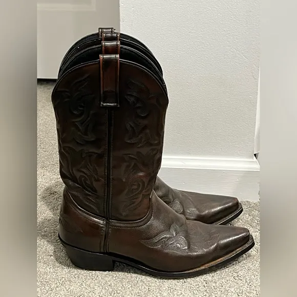 Laredo Men's Hawk Leather Cowboy Boots 6862 Size 9 D