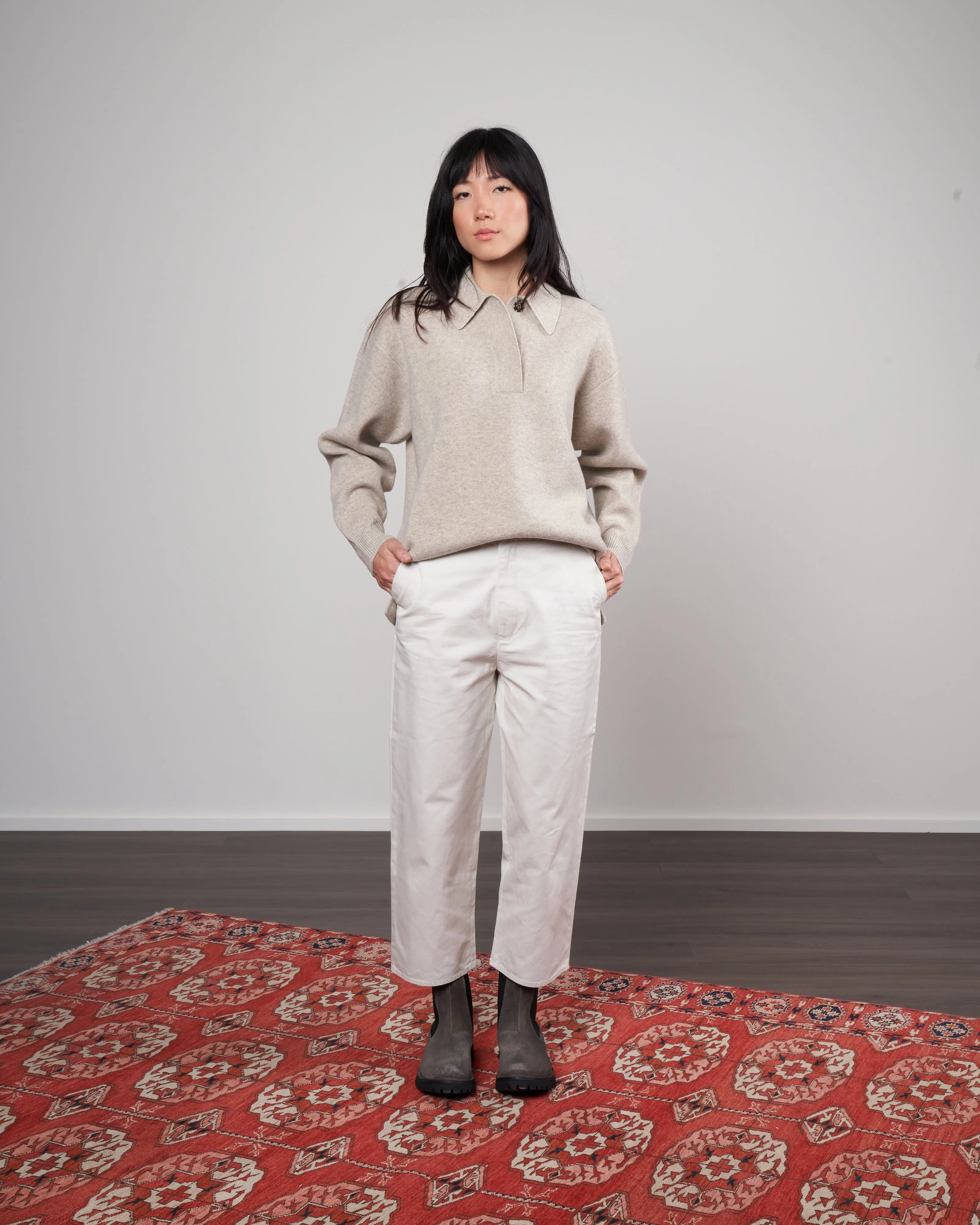 lark sweater - light grey