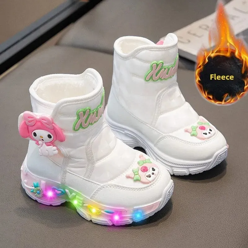 LED Light-Up Kids Snow Boots