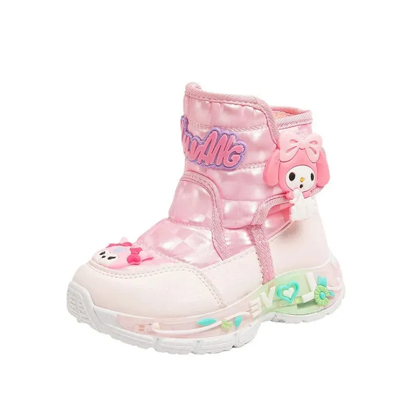 LED Light-Up Kids Snow Boots