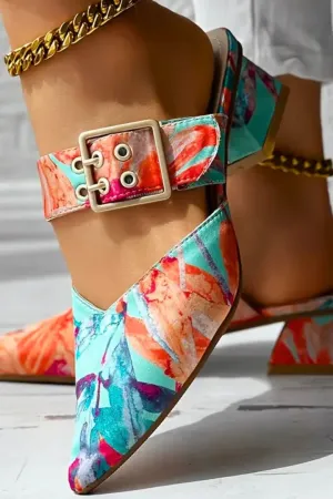 Lena - Colorful Women's Heels