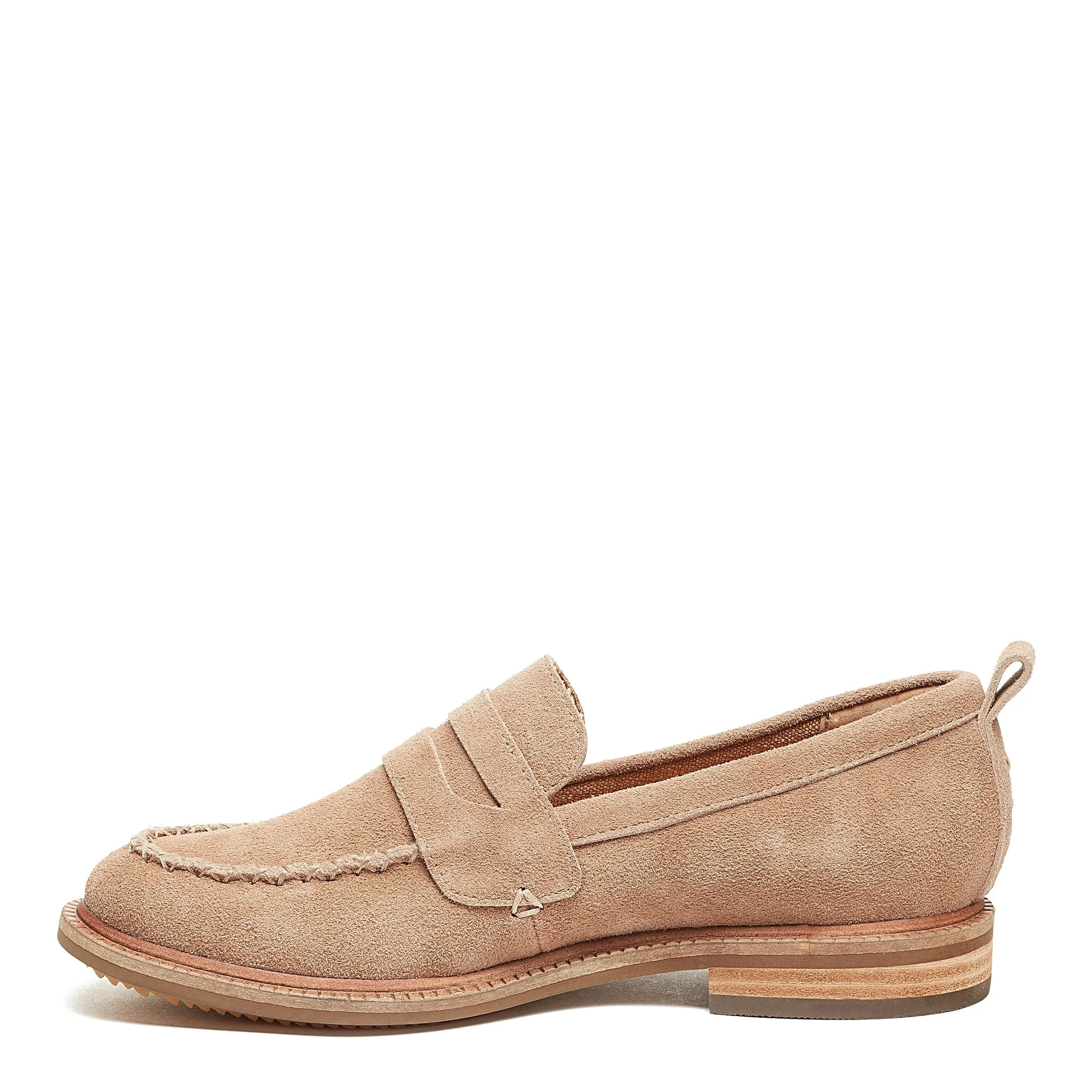 Lens Almond Suede Loafer