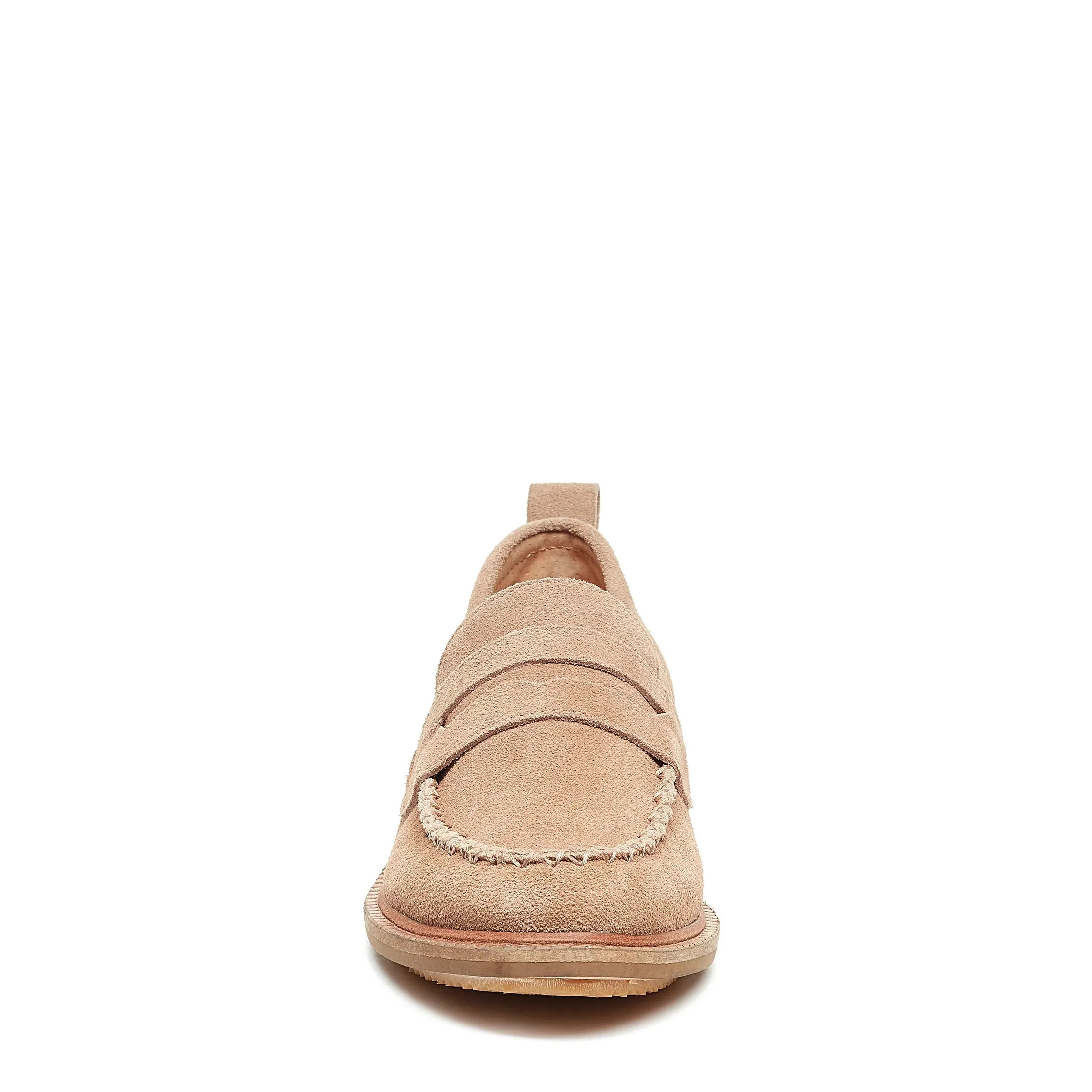 Lens Almond Suede Loafer