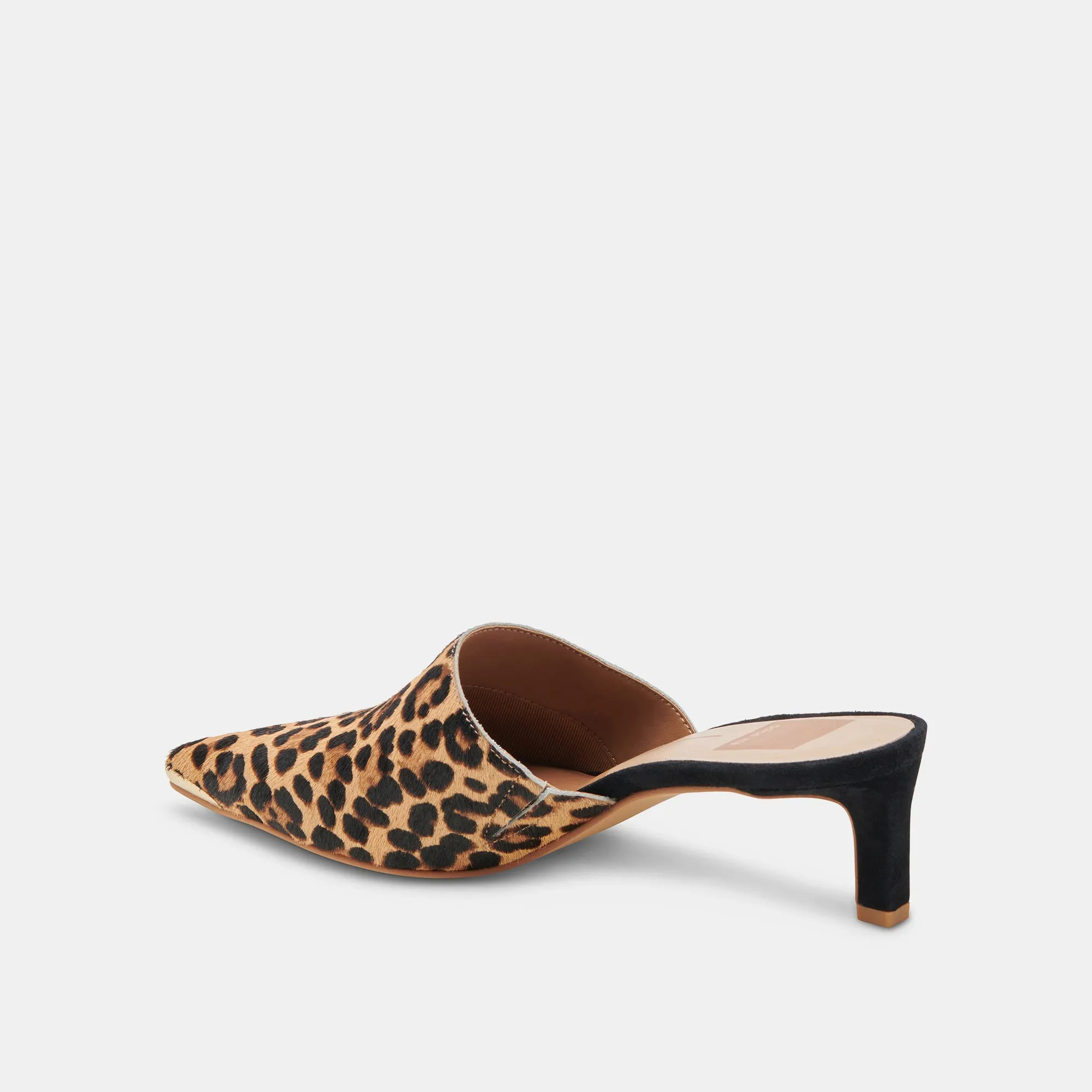 LEXY HEELS DK LEOPARD CALF HAIR