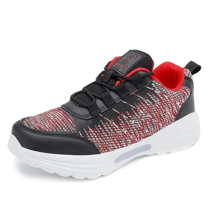 Light-Up Fiber Optic Sneakers - Comfortable Rechargeable Shoes