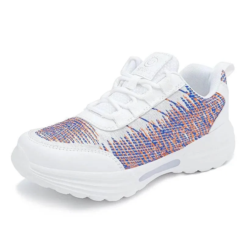 Light-Up Fiber Optic Sneakers - Comfortable Rechargeable Shoes