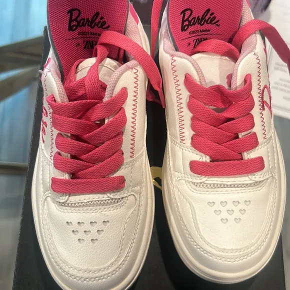 LITTLE GIRL BARBIE SNEAKERS (ZARA)