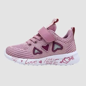 Love Heart Easy Strap Sneakers
