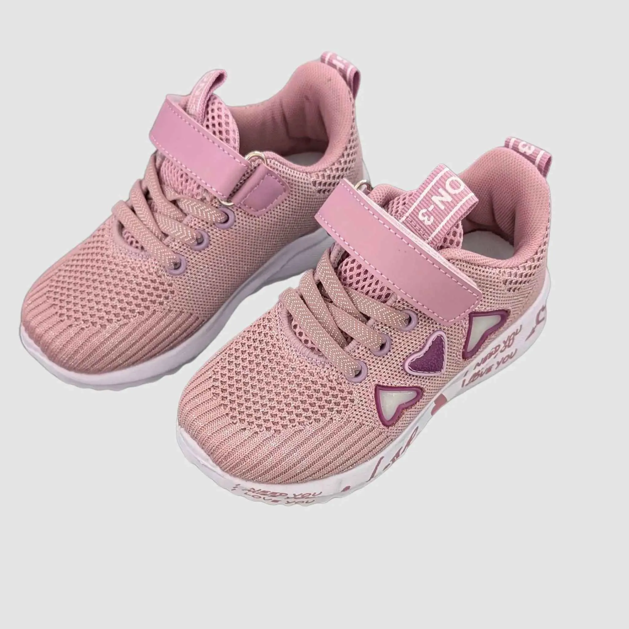 Love Heart Easy Strap Sneakers