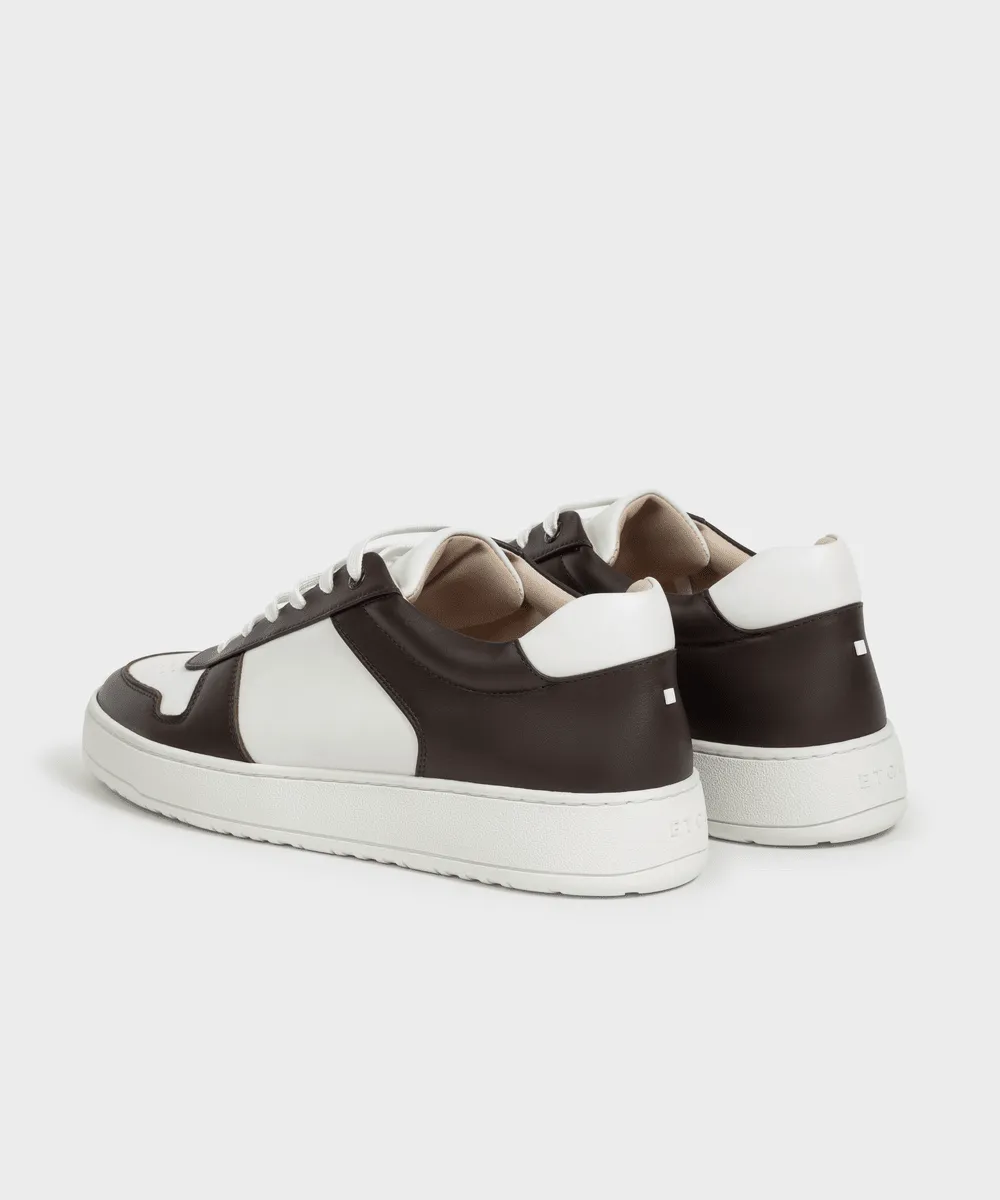 LT 07 Premium Nappa White / Chocolate