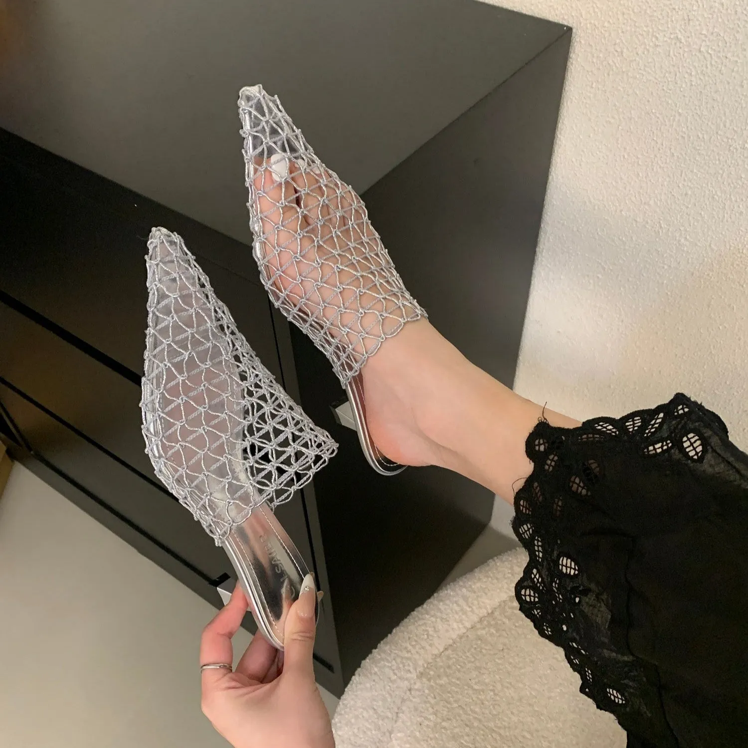 Marina Weave Heels