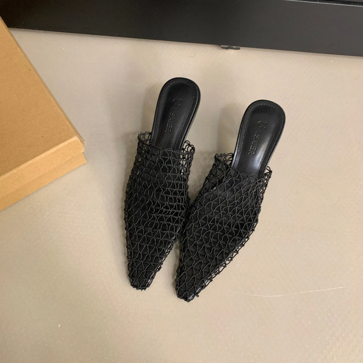 Marina Weave Heels