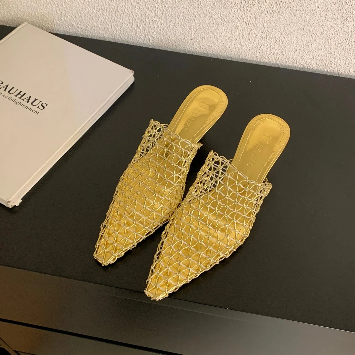 Marina Weave Heels