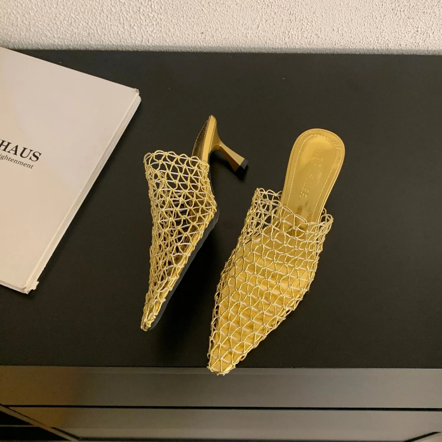 Marina Weave Heels