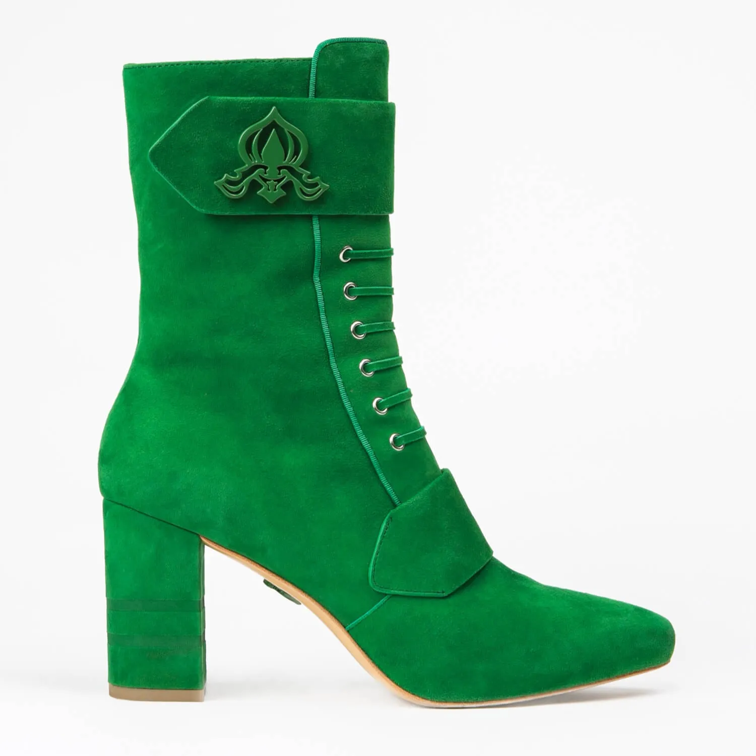 Marta • Green Suede