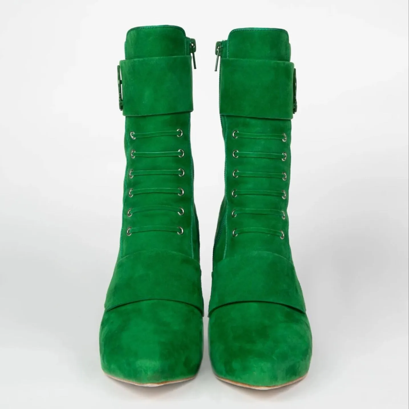 Marta • Green Suede