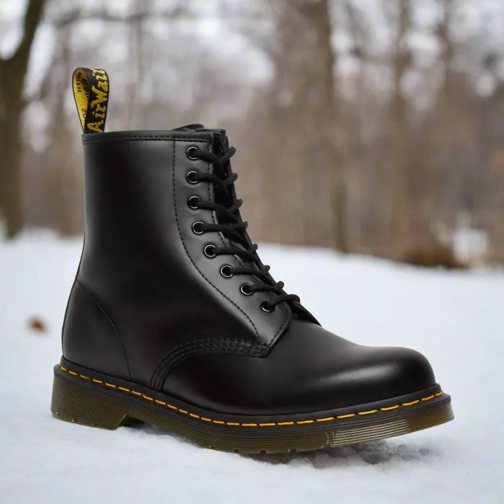 Martens Women's Classic Leather Ankle Boots