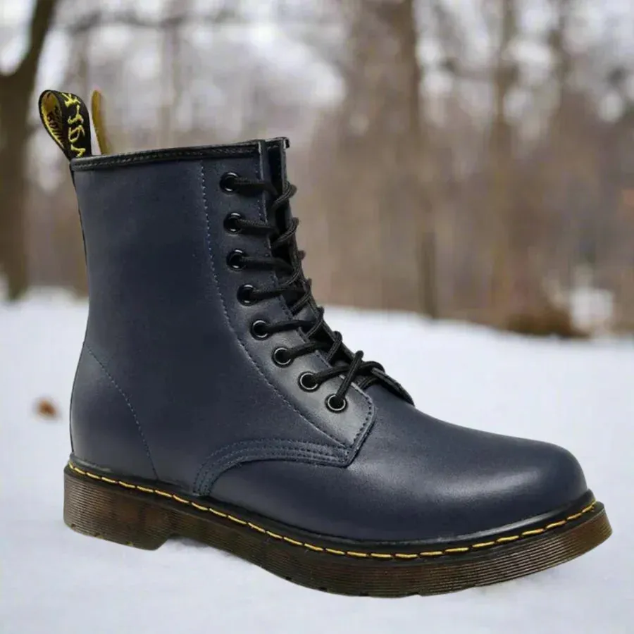 Martens Women's Classic Leather Ankle Boots