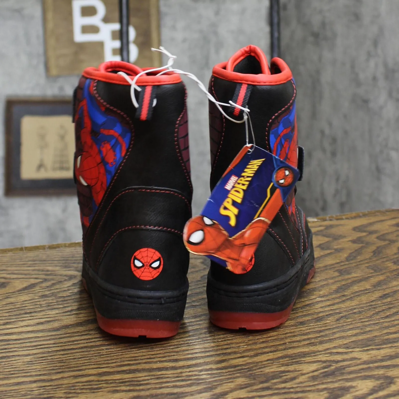 Marvel Toddler Boys Spider-Man Winter Boots 88236663 Red / Black 10T