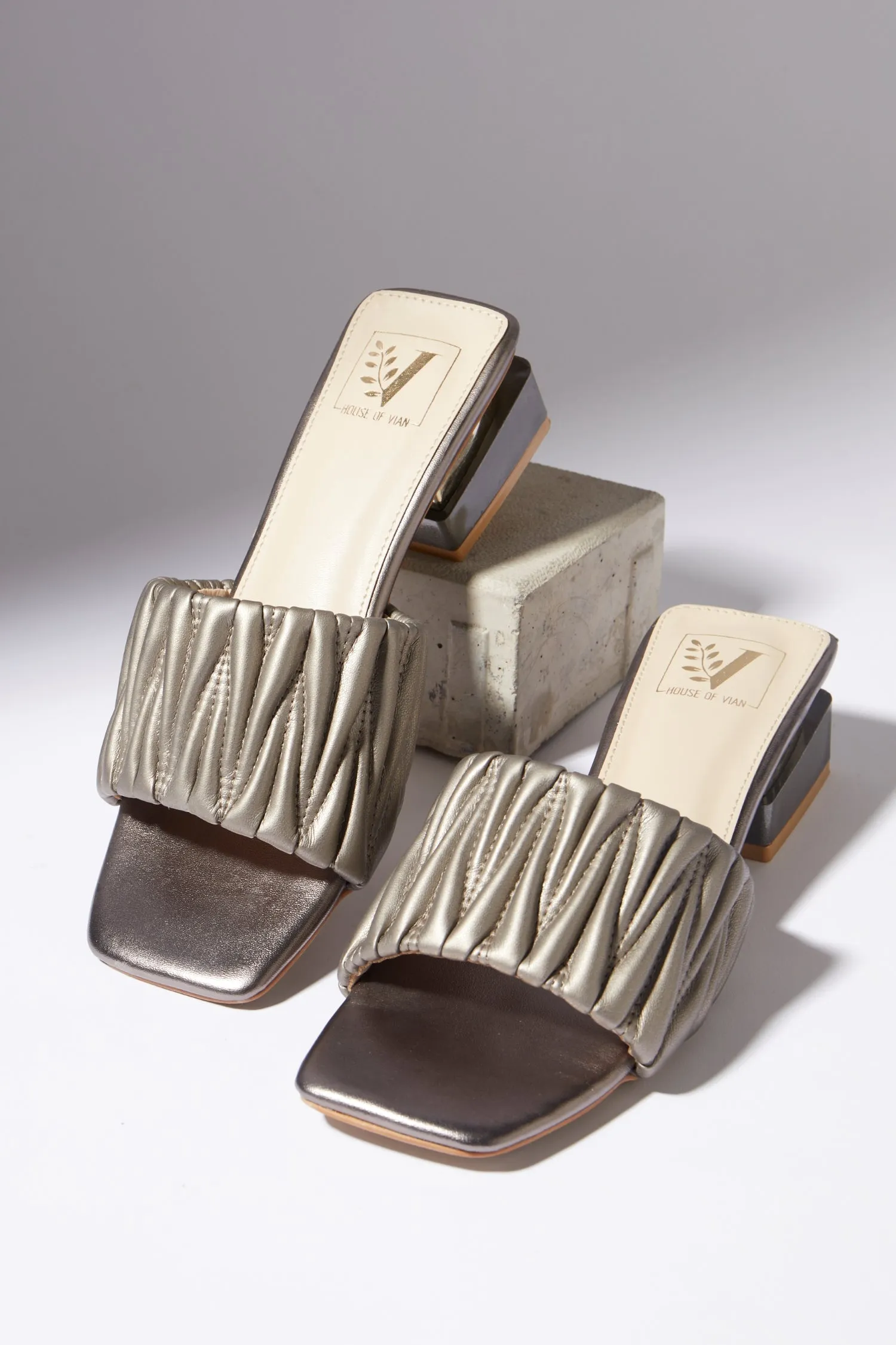 Matilda Metal Heels