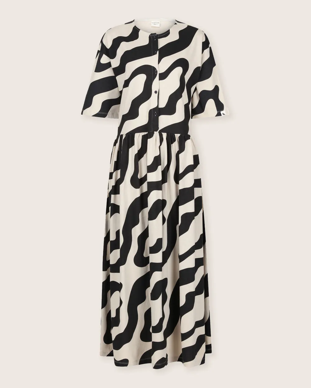 Matilda Whirl Print Dress