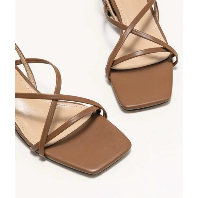 Mavy Sandals ( 1 inch Heels)