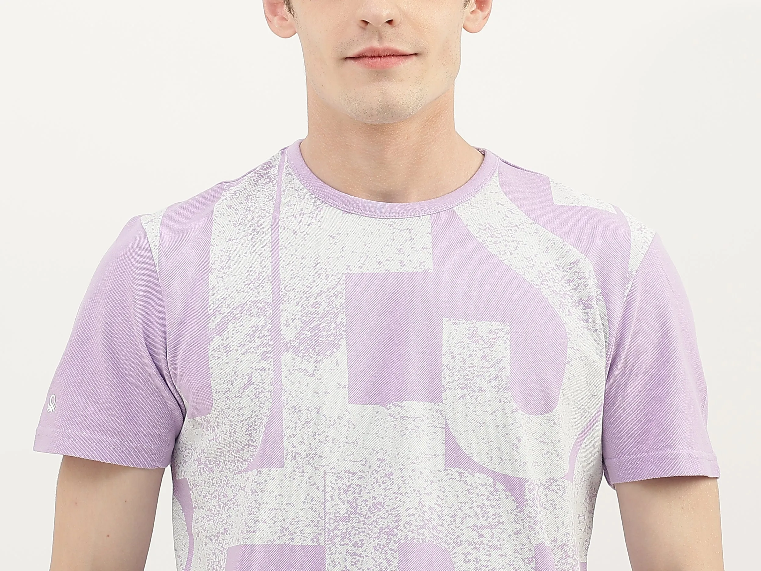 Men Printed Round Neck T-Shirt