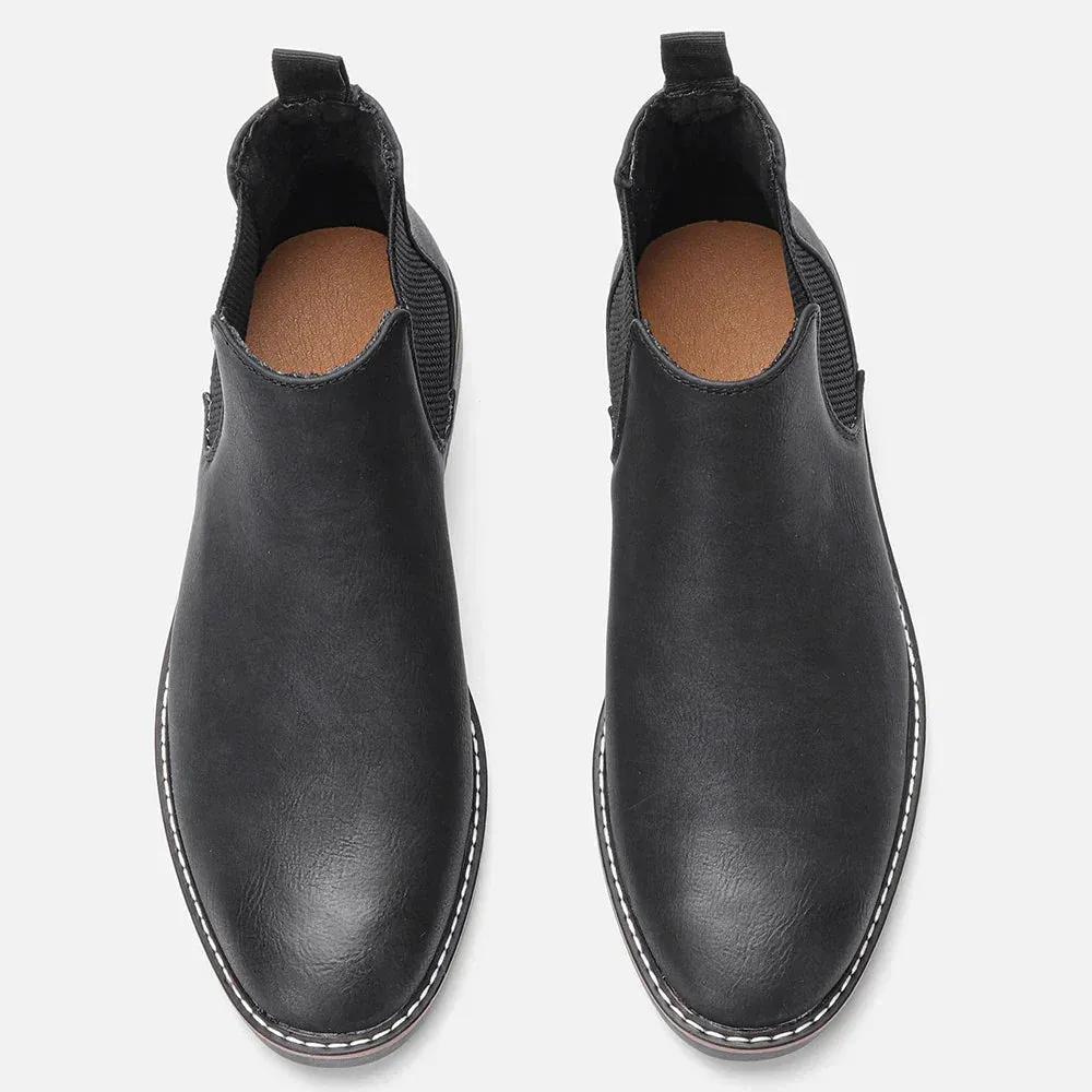 Men's Boots – Comfortable Leather-Look – Stylish and Durable Shoes for Every Occasion